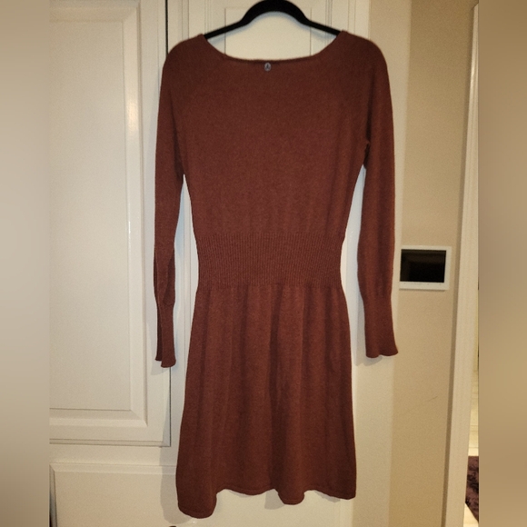 Prana Archer Sweater Dress Size Small Rust Color 🧡🧡🧡 - Picture 3 of 11